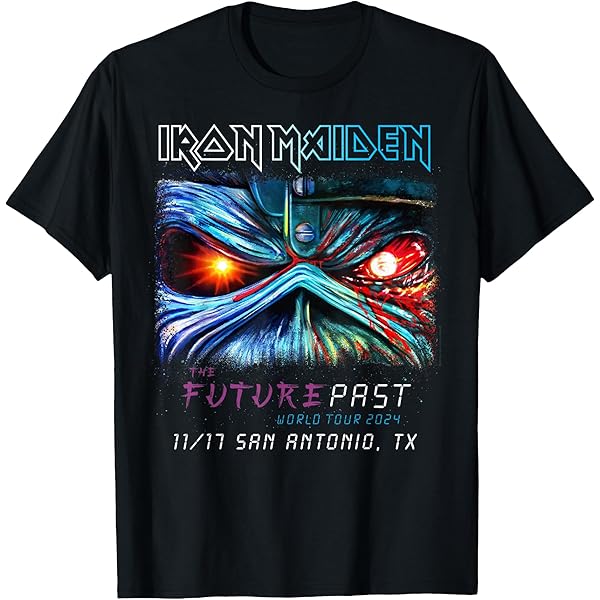 Iron Maiden The Future Past Tour Tシャツ The Future Past Tour 2024 - Iron Maiden Store